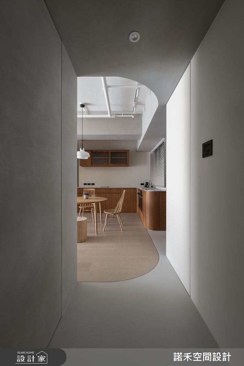 23坪新成屋(5年以下)＿北歐風玄關案例圖片＿諾禾空間設計 上碩室內裝修＿諾禾_90.靜以載光之3