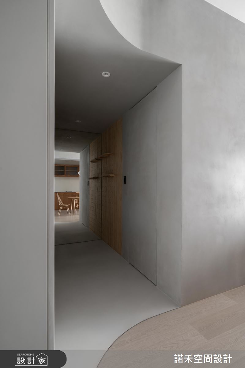 23坪新成屋(5年以下)＿北歐風玄關案例圖片＿諾禾空間設計 上碩室內裝修＿諾禾_90.靜以載光之9