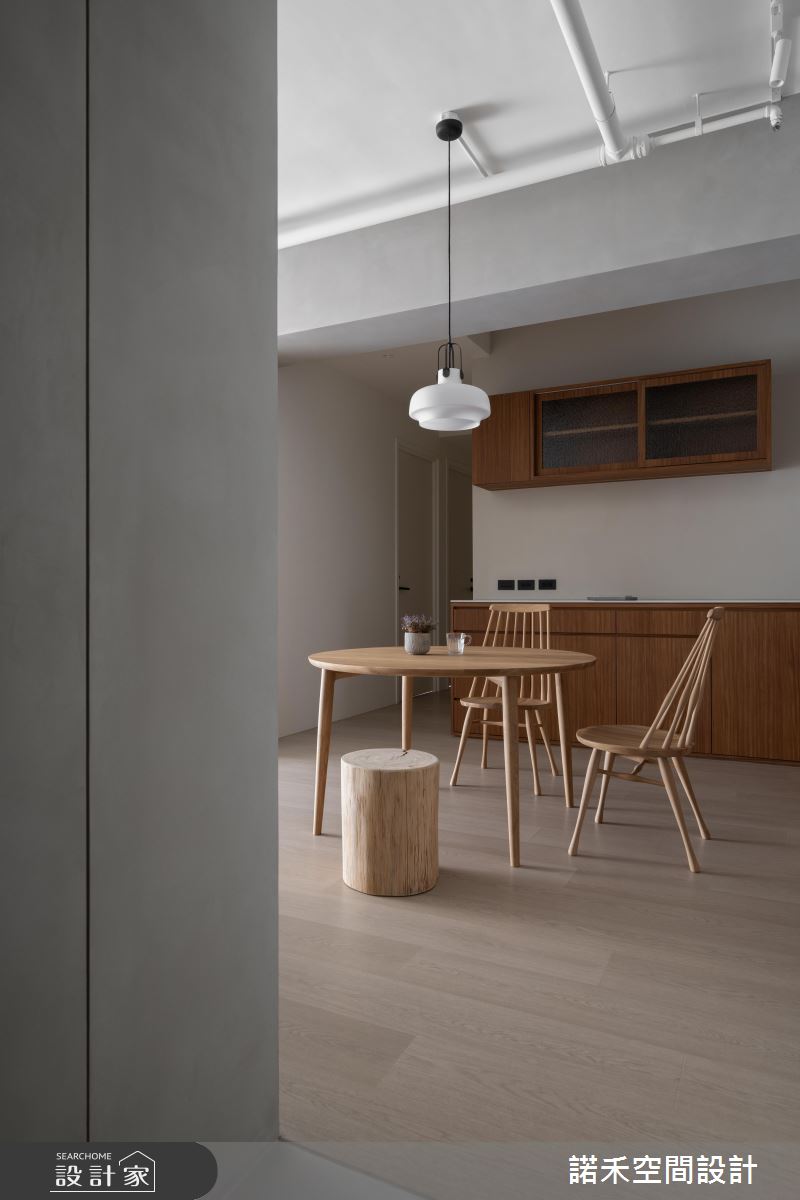23坪新成屋(5年以下)＿北歐風餐廳案例圖片＿諾禾空間設計 上碩室內裝修＿諾禾_90.靜以載光之4