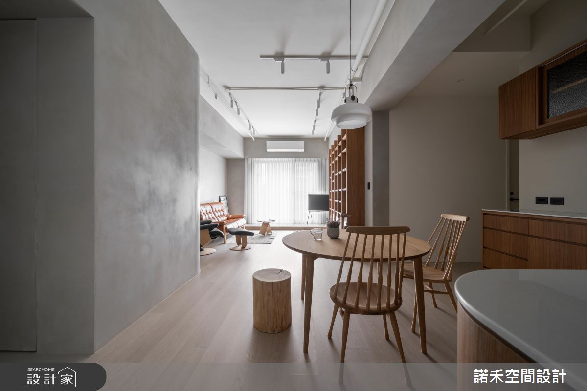 23坪新成屋(5年以下)＿北歐風餐廳案例圖片＿諾禾空間設計 上碩室內裝修＿諾禾_90.靜以載光之10