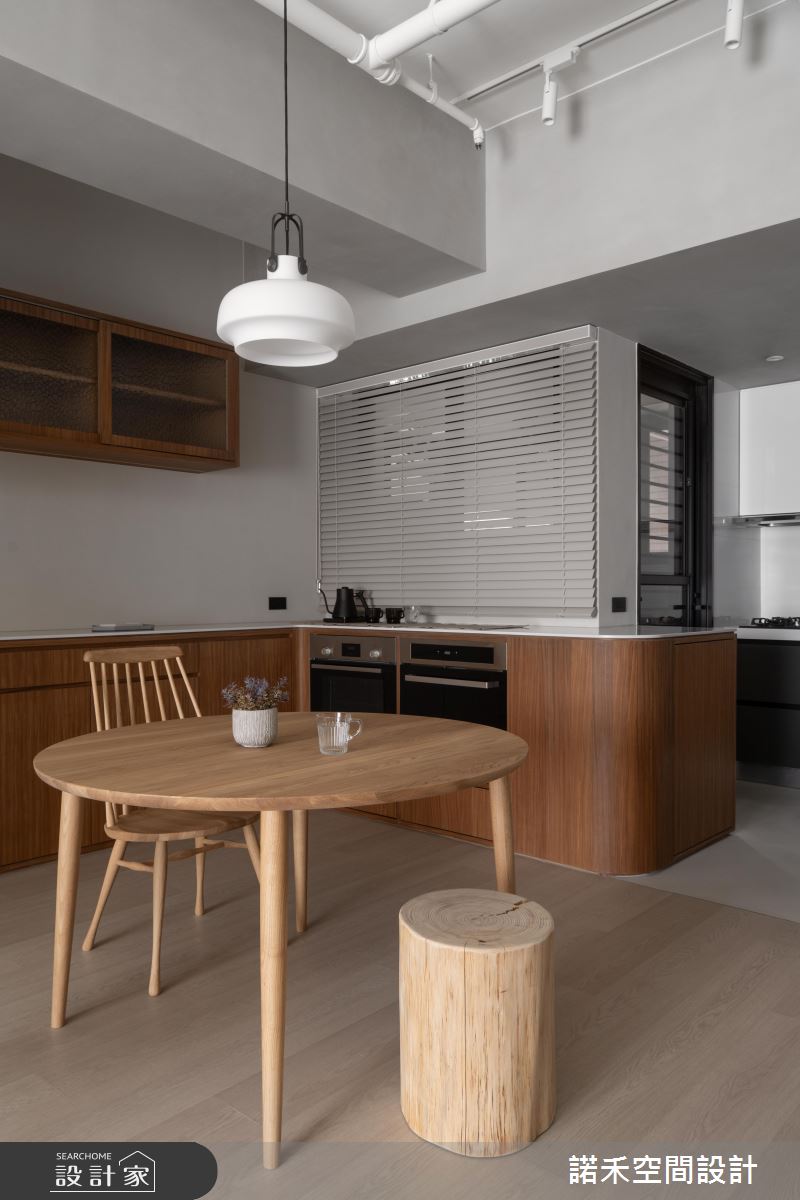 23坪新成屋(5年以下)＿北歐風餐廳案例圖片＿諾禾空間設計 上碩室內裝修＿諾禾_90.靜以載光之7