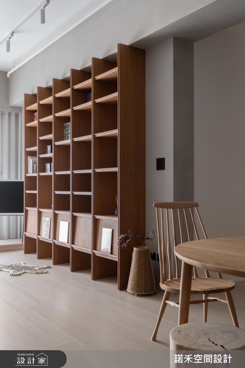 23坪新成屋(5年以下)＿北歐風客廳餐廳案例圖片＿諾禾空間設計 上碩室內裝修＿諾禾_90.靜以載光之15
