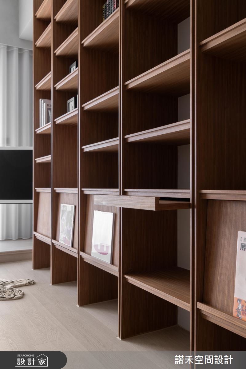 23坪新成屋(5年以下)＿北歐風客廳案例圖片＿諾禾空間設計 上碩室內裝修＿諾禾_90.靜以載光之17