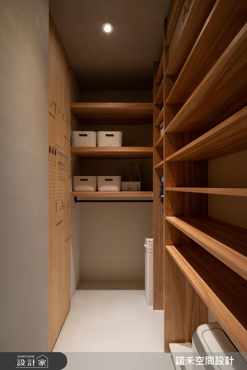 23坪新成屋(5年以下)＿北歐風儲藏室案例圖片＿諾禾空間設計 上碩室內裝修＿諾禾_90.靜以載光之18