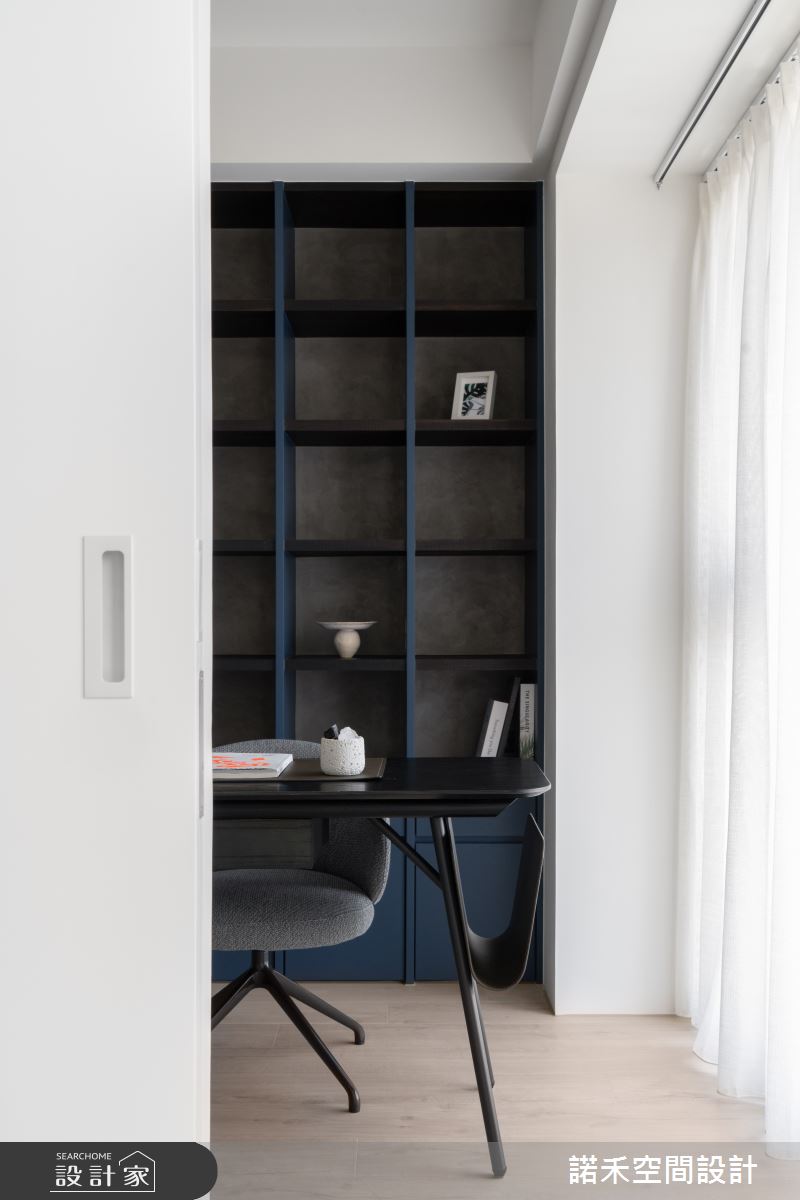 12坪新成屋(5年以下)＿混搭風書房案例圖片＿諾禾空間設計 上碩室內裝修＿諾禾_92.靜謐之境之13