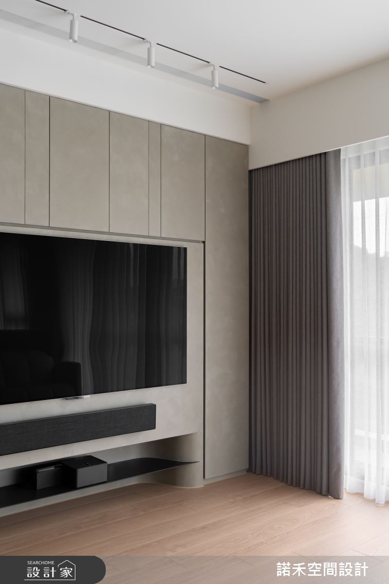 36坪新成屋(5年以下)＿現代風客廳案例圖片＿諾禾空間設計 上碩室內裝修＿諾禾_94.靜山映序之11