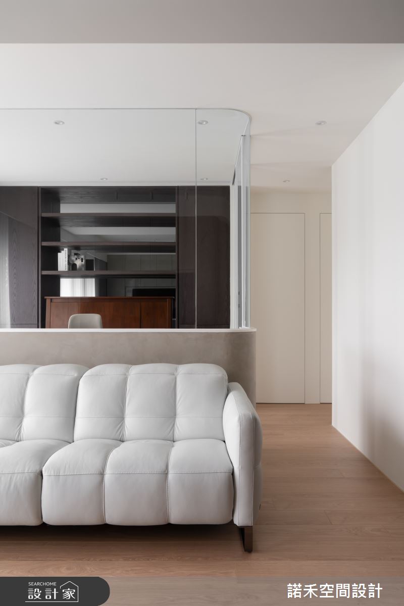 36坪新成屋(5年以下)＿現代風客廳書房案例圖片＿諾禾空間設計 上碩室內裝修＿諾禾_94.靜山映序之16