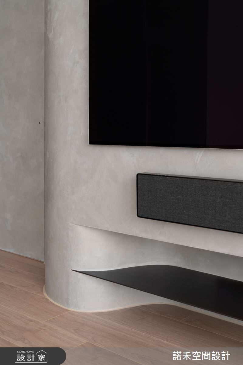 36坪新成屋(5年以下)＿現代風客廳案例圖片＿諾禾空間設計 上碩室內裝修＿諾禾_94.靜山映序之18