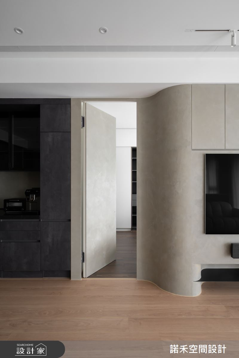 36坪新成屋(5年以下)＿現代風客廳案例圖片＿諾禾空間設計 上碩室內裝修＿諾禾_94.靜山映序之17