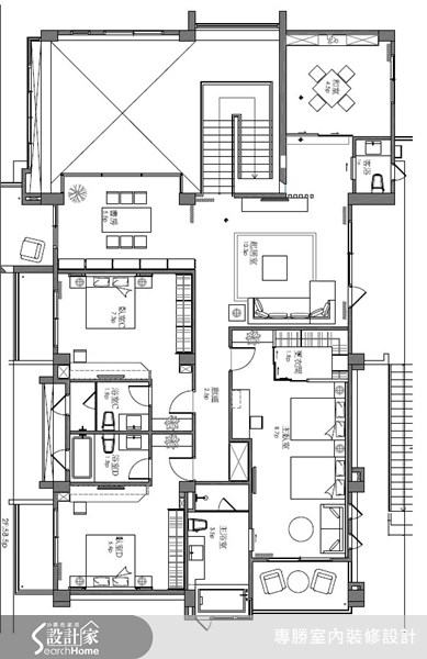 130坪新成屋(5年以下)＿普普風案例圖片＿專勝室內設計 JS Design＿專勝_01之38