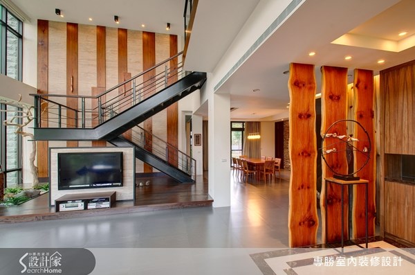 130坪新成屋(5年以下)＿普普風玄關客廳餐廳案例圖片＿專勝室內設計 JS Design＿專勝_01之13