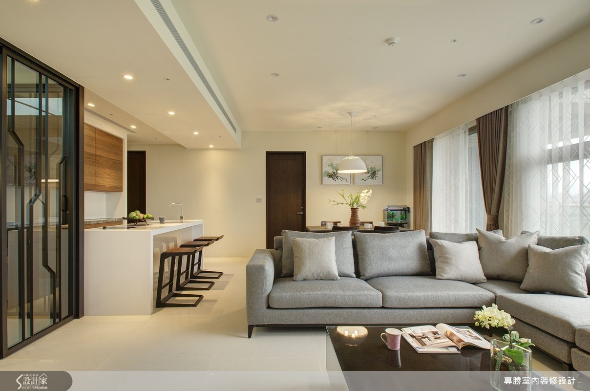 60坪新成屋(5年以下)＿現代風客廳吧檯案例圖片＿專勝室內設計 JS Design＿專勝_02之22