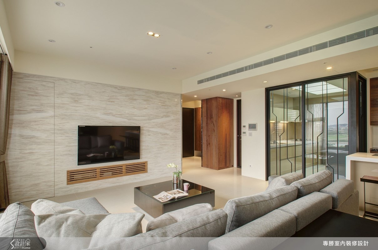 60坪新成屋(5年以下)＿現代風玄關客廳廚房案例圖片＿專勝室內設計 JS Design＿專勝_02之18