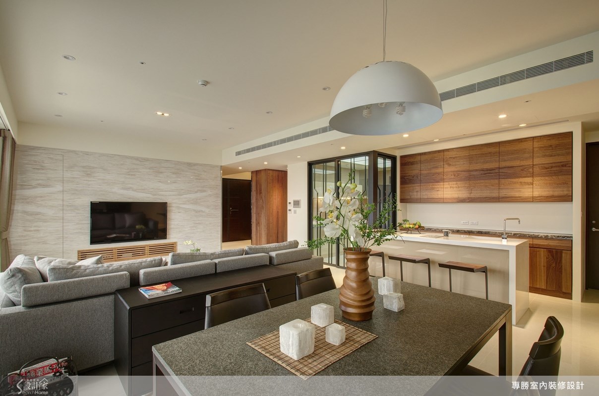 60坪新成屋(5年以下)＿現代風客廳餐廳吧檯案例圖片＿專勝室內設計 JS Design＿專勝_02之19