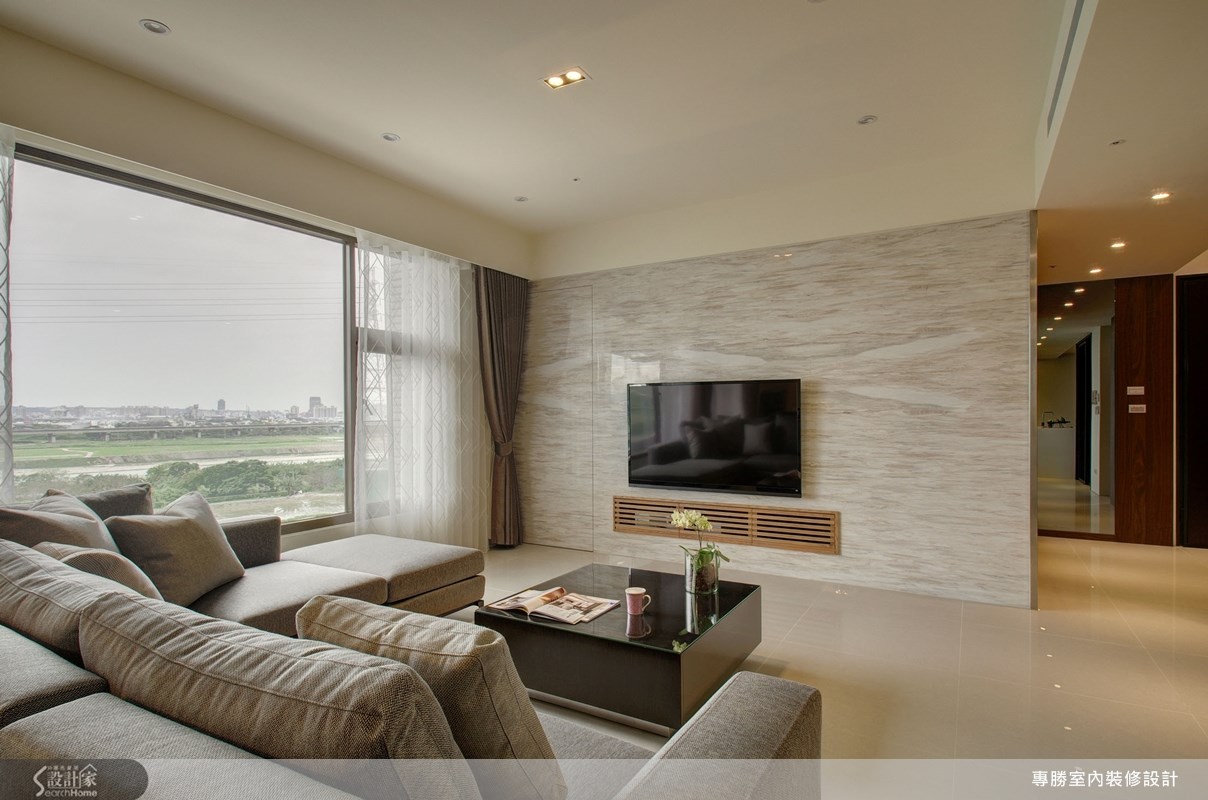 60坪新成屋(5年以下)＿現代風玄關客廳案例圖片＿專勝室內設計 JS Design＿專勝_02之15