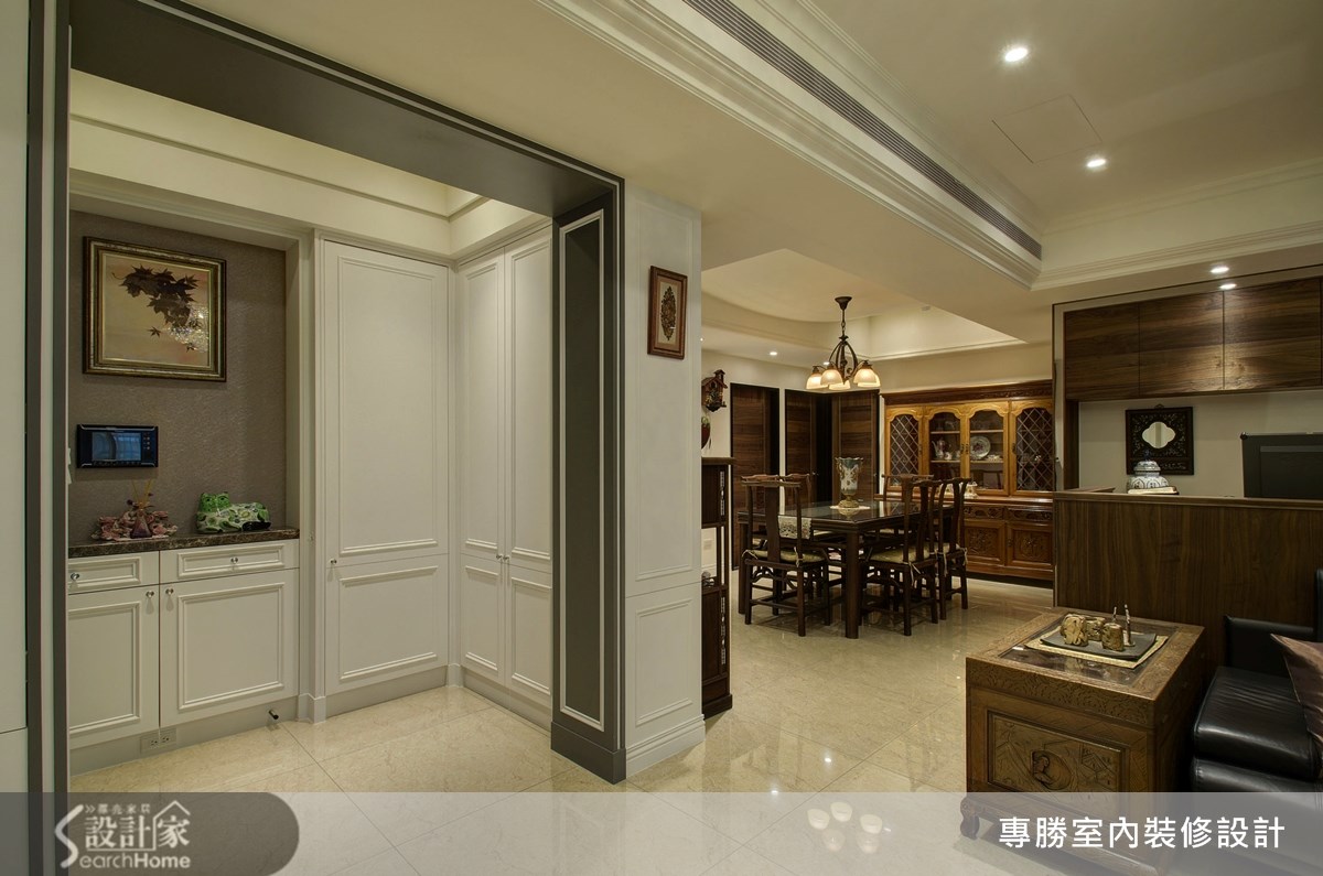 40坪新成屋(5年以下)＿混搭風玄關案例圖片＿專勝室內設計 JS Design＿專勝_03之2