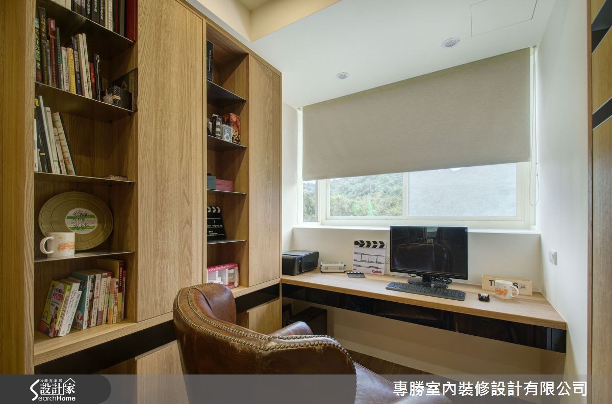 70坪新成屋(5年以下)＿休閒風書房案例圖片＿專勝室內設計 JS Design＿專勝_04之15