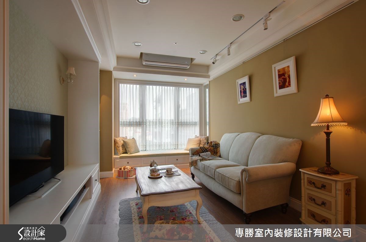 19坪新成屋(5年以下)＿鄉村風客廳臥榻案例圖片＿專勝室內設計 JS Design＿專勝_05之3618