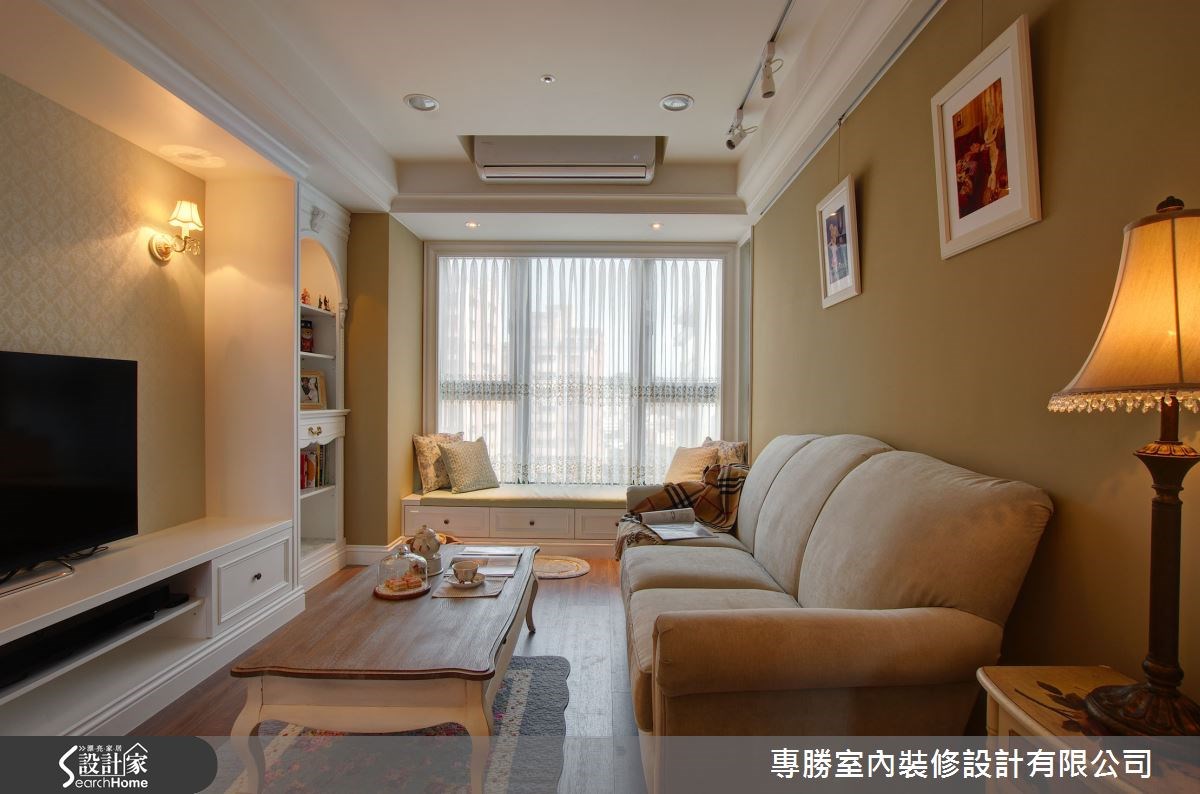 19坪新成屋(5年以下)＿鄉村風客廳臥榻案例圖片＿專勝室內設計 JS Design＿專勝_05之2