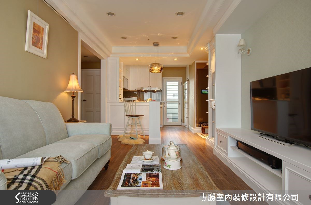 19坪新成屋(5年以下)＿鄉村風客廳餐廳廚房案例圖片＿專勝室內設計 JS Design＿專勝_05之8