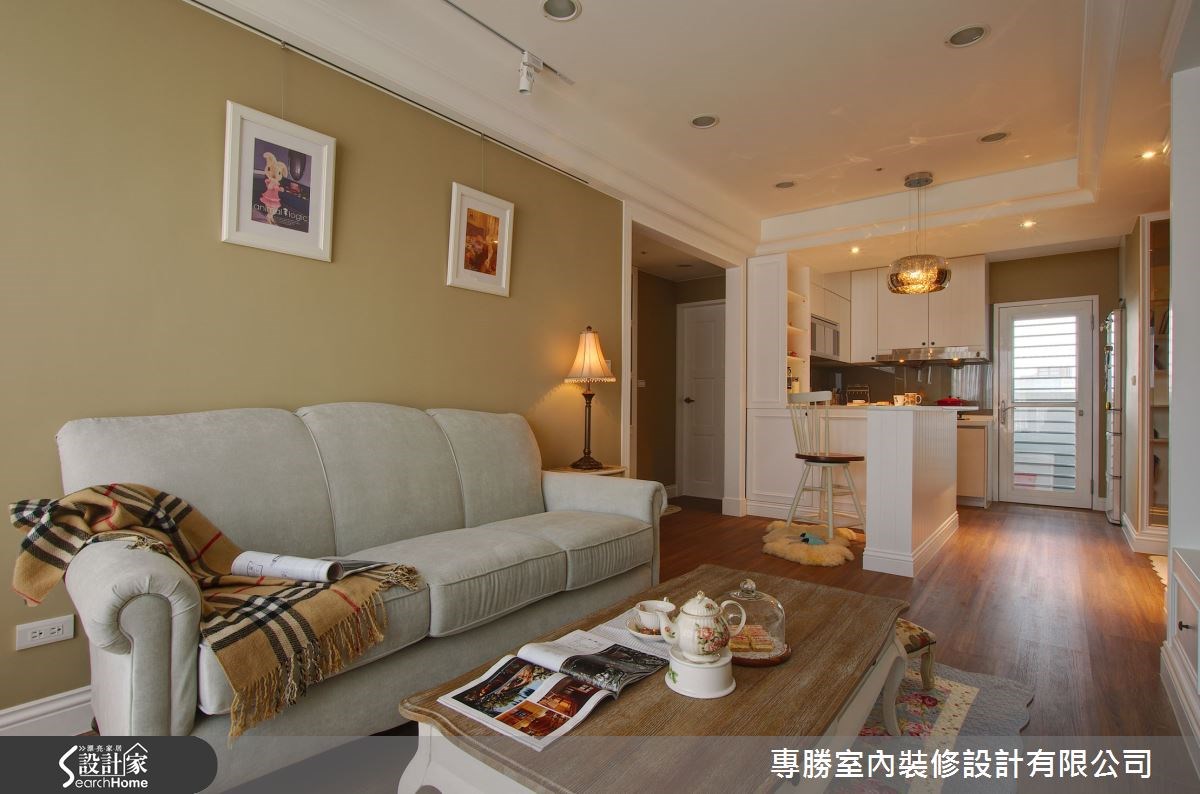 19坪新成屋(5年以下)＿鄉村風客廳餐廳廚房案例圖片＿專勝室內設計 JS Design＿專勝_05之9