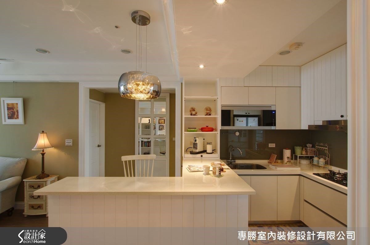19坪新成屋(5年以下)＿鄉村風客廳餐廳廚房案例圖片＿專勝室內設計 JS Design＿專勝_05之11