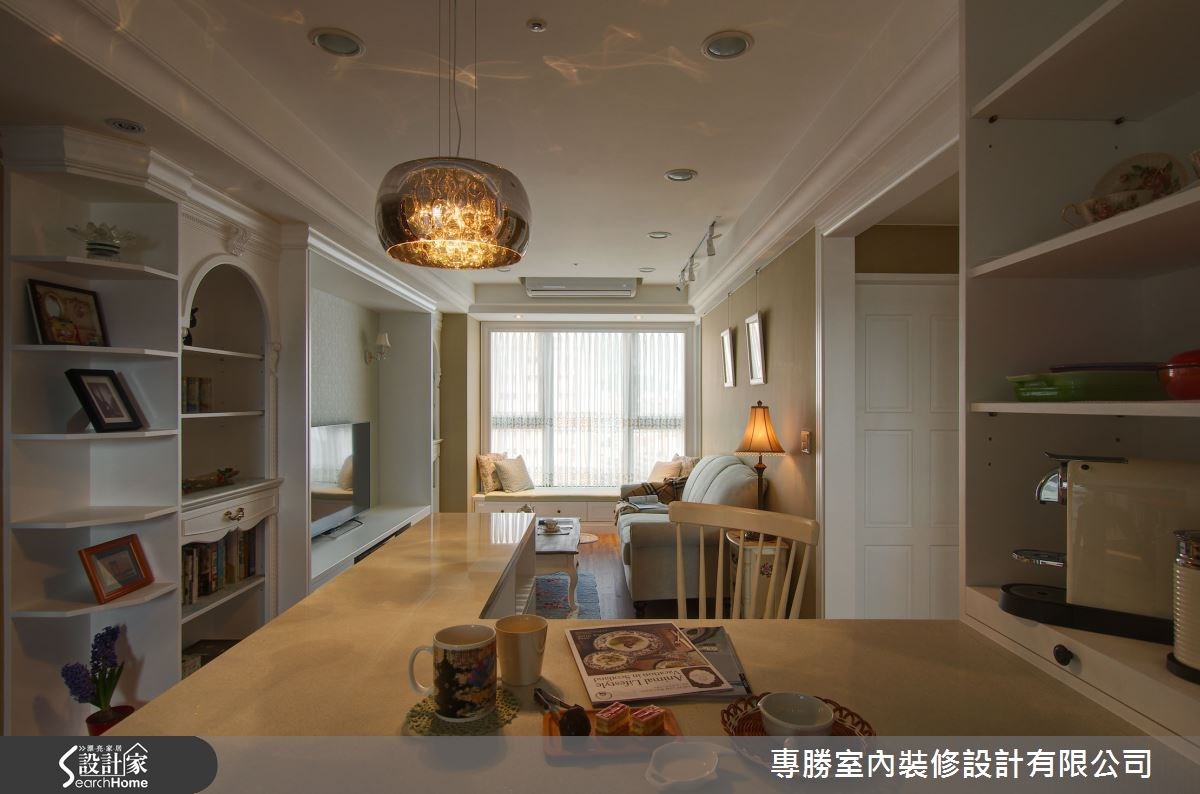 19坪新成屋(5年以下)＿鄉村風客廳餐廳案例圖片＿專勝室內設計 JS Design＿專勝_05之14