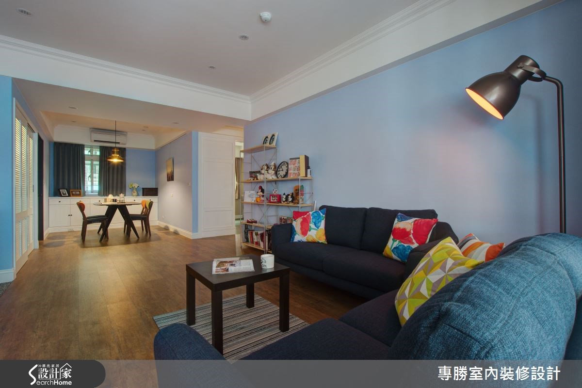 33坪老屋(16~30年)＿鄉村風客廳案例圖片＿專勝室內設計 JS Design＿專勝_06之6