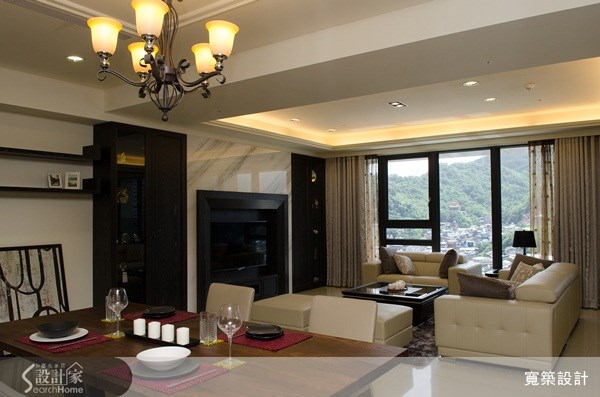 85坪新成屋(5年以下)＿美式風餐廳案例圖片＿寬築設計有限公司＿寬築_09之1