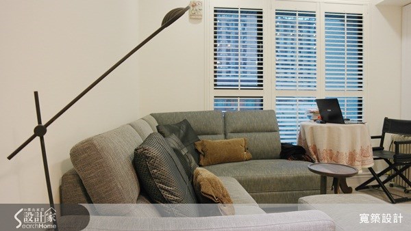 35坪新成屋(5年以下)＿美式風客廳案例圖片＿寬築設計有限公司＿寬築_06之2