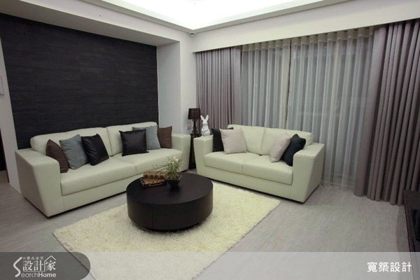 50坪中古屋(5~15年)＿混搭風客廳案例圖片＿寬築設計有限公司＿寬築_03之1
