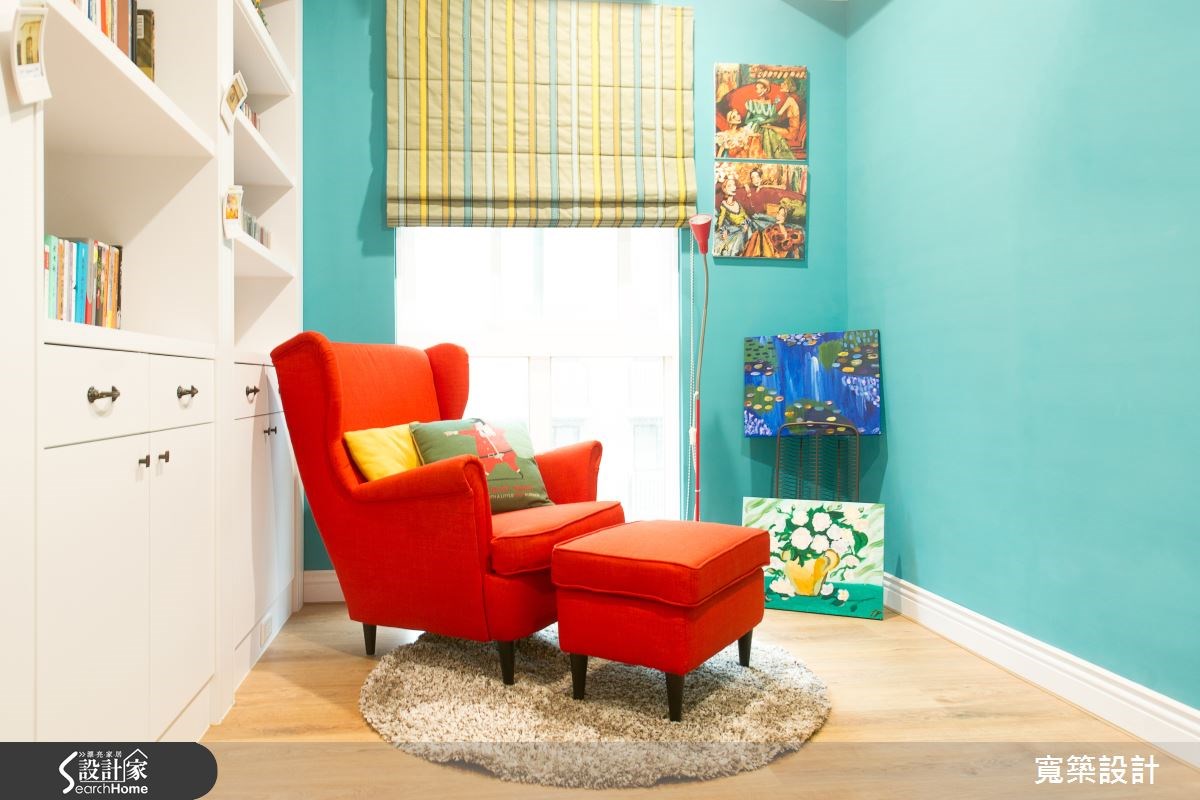 40坪中古屋(5~15年)＿北歐風書房案例圖片＿寬築設計有限公司＿寬築_10之4