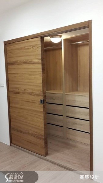 38坪中古屋(5~15年)＿休閒風更衣間案例圖片＿寬築設計有限公司＿寬築_11之10