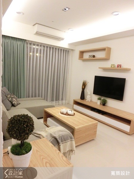 35坪新成屋(5年以下)＿簡約風客廳案例圖片＿寬築設計有限公司＿寬築_12之3