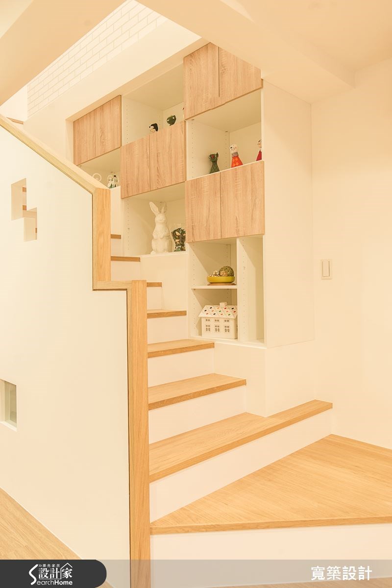 40坪老屋(16~30年)＿簡約風樓梯案例圖片＿寬築設計有限公司＿寬築_16之6