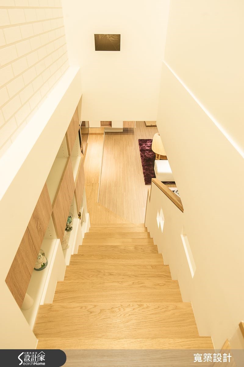 40坪老屋(16~30年)＿簡約風樓梯案例圖片＿寬築設計有限公司＿寬築_16之13