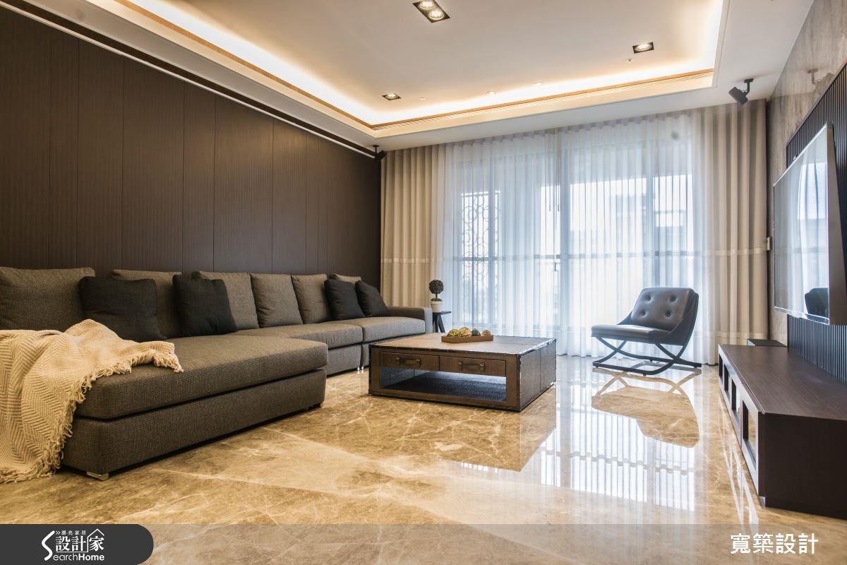 84坪新成屋(5年以下)＿簡約風客廳案例圖片＿寬築設計有限公司＿寬築_17之3
