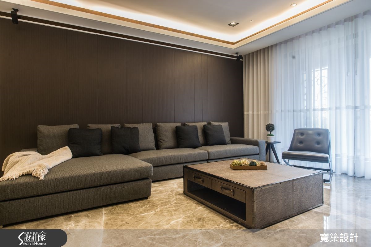 84坪新成屋(5年以下)＿簡約風客廳案例圖片＿寬築設計有限公司＿寬築_17之4