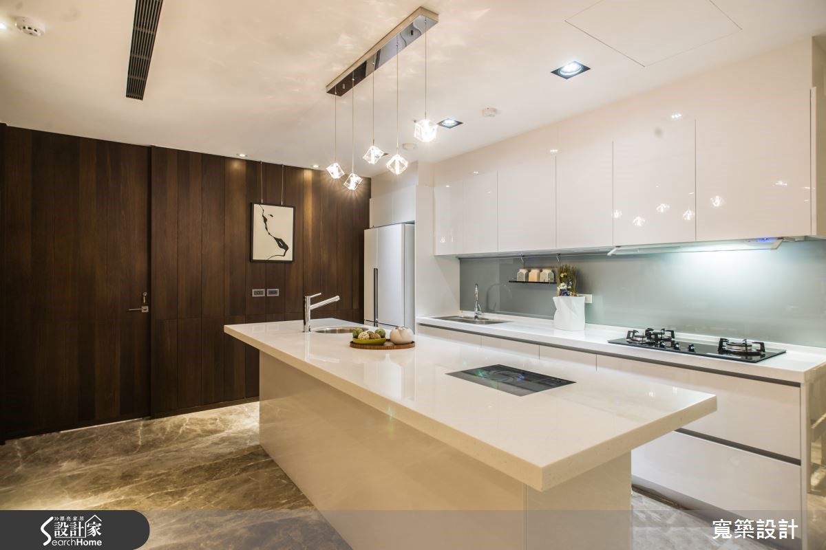 84坪新成屋(5年以下)＿簡約風廚房案例圖片＿寬築設計有限公司＿寬築_17之12