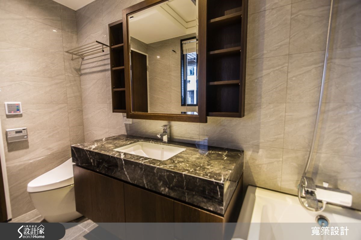 84坪新成屋(5年以下)＿簡約風浴室案例圖片＿寬築設計有限公司＿寬築_17之21