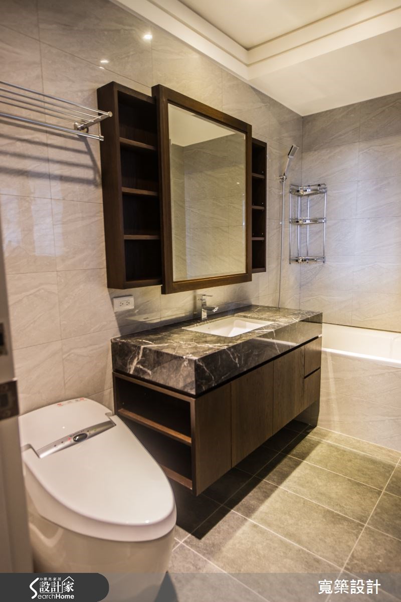 84坪新成屋(5年以下)＿簡約風浴室案例圖片＿寬築設計有限公司＿寬築_17之22