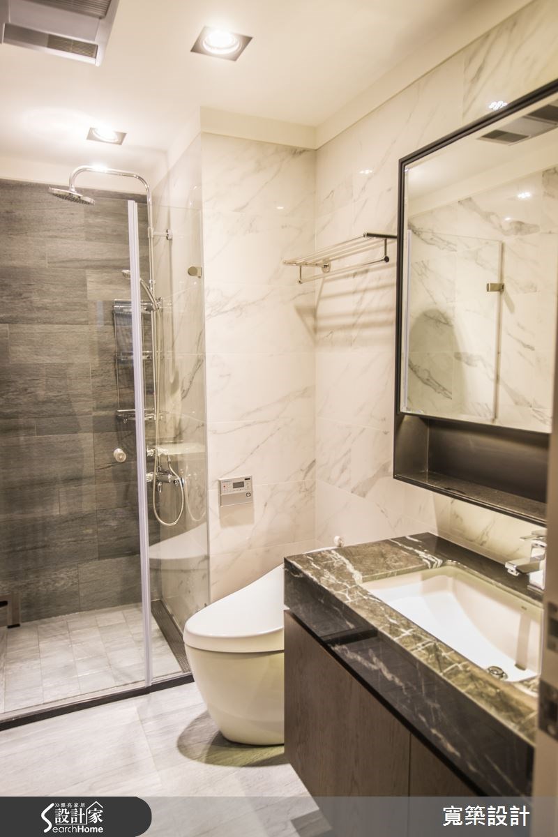 84坪新成屋(5年以下)＿簡約風浴室案例圖片＿寬築設計有限公司＿寬築_17之24