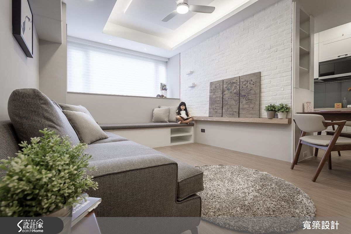 25坪中古屋(5~15年)＿美式風客廳案例圖片＿寬築設計有限公司＿寬築_19之2