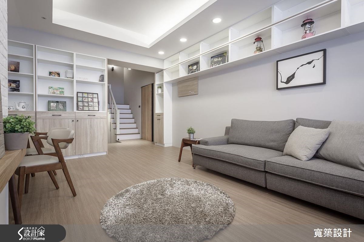 25坪中古屋(5~15年)＿美式風客廳案例圖片＿寬築設計有限公司＿寬築_19之4