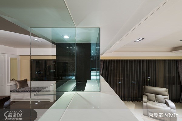 80坪新成屋(5年以下)＿新古典書房臥榻案例圖片＿原晨室內設計＿原晨_10之6