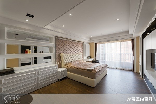 80坪新成屋(5年以下)＿新古典臥室案例圖片＿原晨室內設計＿原晨_10之11