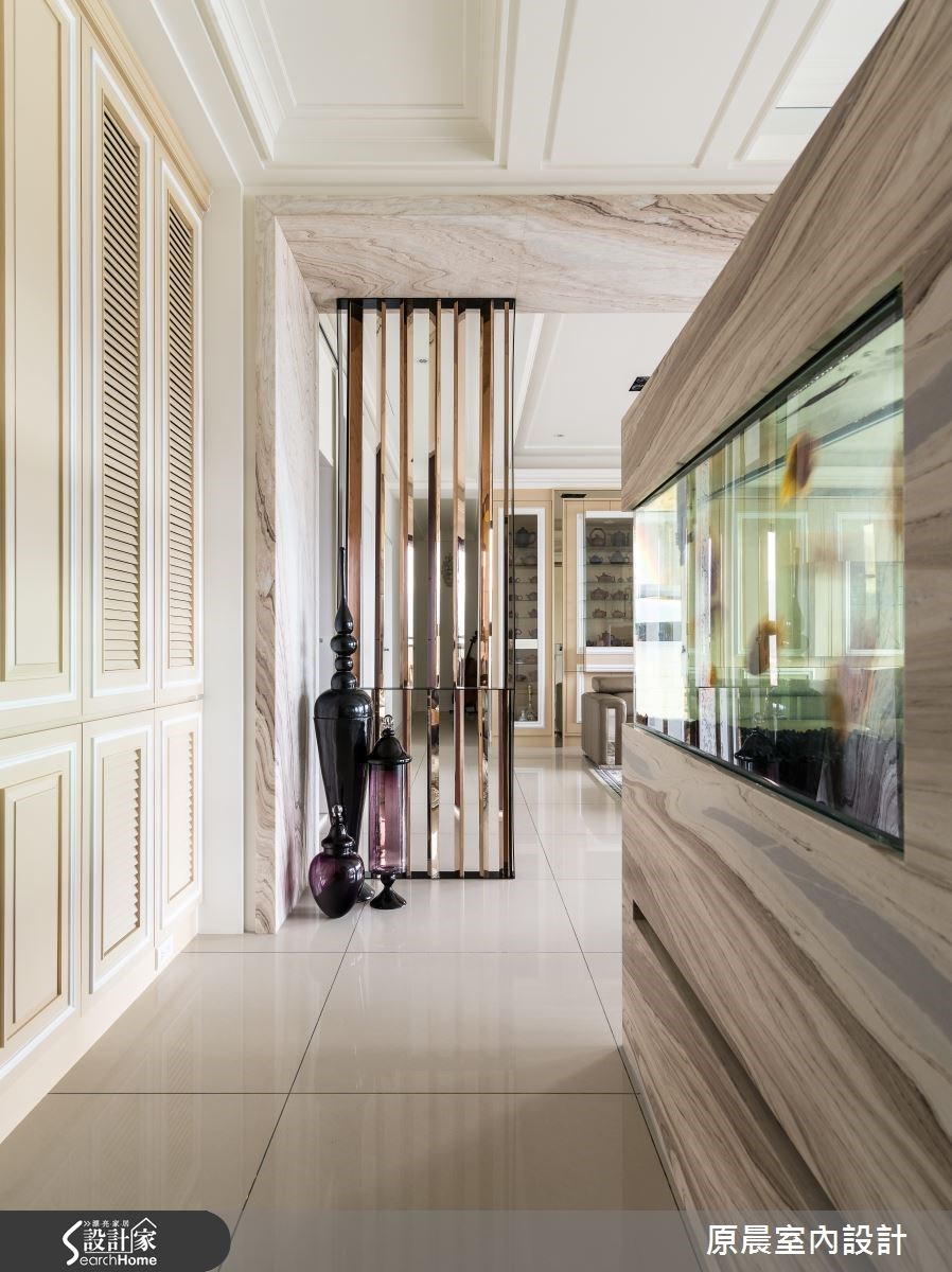 45坪新成屋(5年以下)＿新古典玄關走廊案例圖片＿原晨室內設計＿原晨_11之1