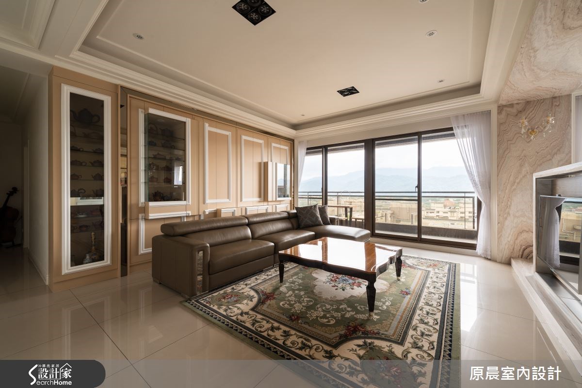 45坪新成屋(5年以下)＿新古典客廳儲藏室案例圖片＿原晨室內設計＿原晨_11之6