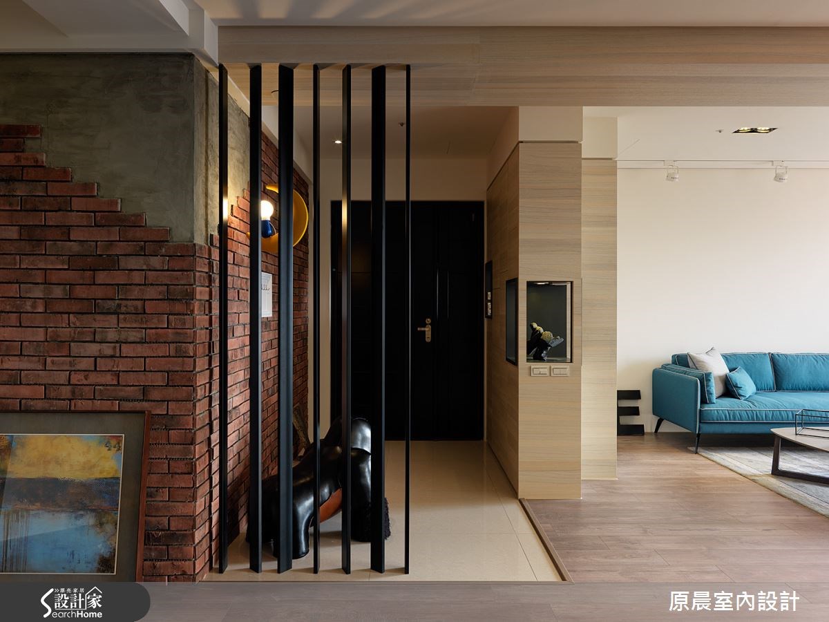 60坪新成屋(5年以下)＿混搭風客廳餐廳走廊案例圖片＿原晨室內設計＿原晨_12之6
