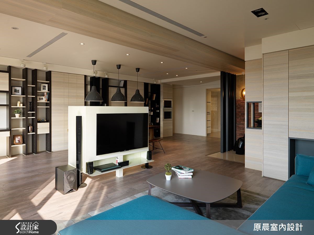 60坪新成屋(5年以下)＿混搭風客廳餐廳案例圖片＿原晨室內設計＿原晨_12之14